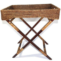 Rectangular Butler Tray with Stand