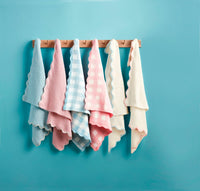 Gingham Chenille Baby Blanket