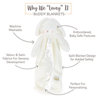 SIMPLE Bun Bun Bunny Buddy Blanket
