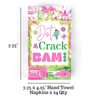 Mahjong 24ct Guest Napkin Separates (3 ply)