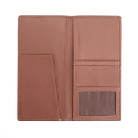 Monogrammed Passport Ticket Holder