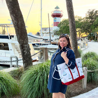 WH+C&C Sailboats Tote Bag