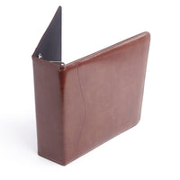 Monogrammed Leather 1.5" Ring Binder
