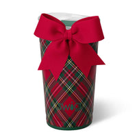 Christmas Plaid Party Cup