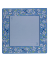 Blue & White Bird Mahjong Mat