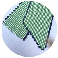 Gingham Sashes with Trim