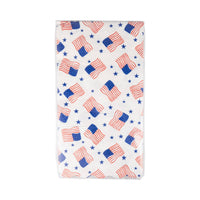 Scattered Flag Scallop Guest Napkin