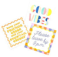 Keep Your Friends Close Cocktail Napkin