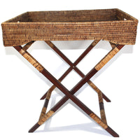 Rectangular Butler Tray with Stand