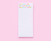 All Things List Pad