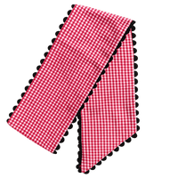 Gingham Sashes with Trim