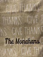 Rustic Fall Kitchen Towels and Spreader Set