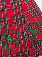 Holiday Tartan Towel
