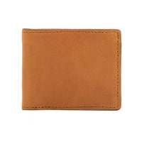 Monogrammed Leather Bi-Fold Wallet