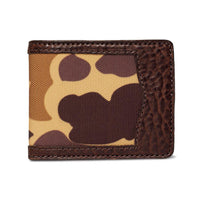 Monogrammed Leather Bi-Fold Wallet