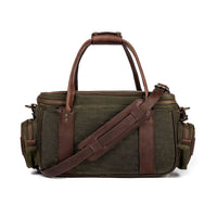 Monogrammed Waxed Canvas Guide Bag