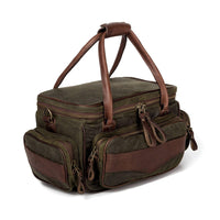 Monogrammed Waxed Canvas Guide Bag