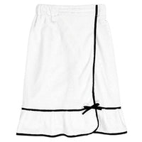 Monogrammed Ruffle Towel Wrap