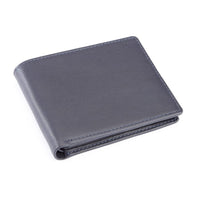 Monogrammed Leather RFID BiFold Wallet with Double ID Flap
