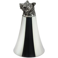 Bear Pewter Stirrup Cup