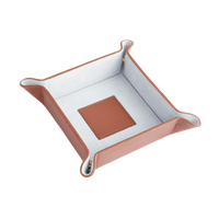 Suede Lined Catchall Valet Tray