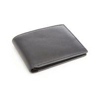 Monogrammed Leather RFID BiFold Wallet with Double ID Flap