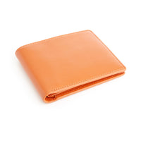 Monogrammed Leather RFID BiFold Wallet with Double ID Flap