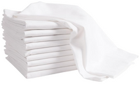 White Linen Kitchen Towel
