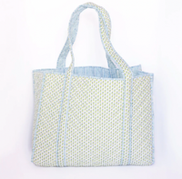 Large Abide Floral Tote Bag