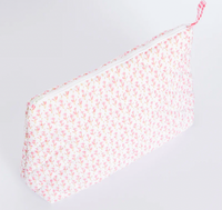 Large Bloom Floral Cosmetic Bag