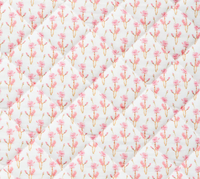 Large Bloom Floral Cosmetic Bag
