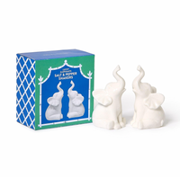 Lucky Elephants Salt & Pepper Shakers