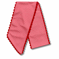 Gingham Sashes with Trim