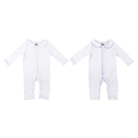 Monogrammed Blanket Stitch Onesie