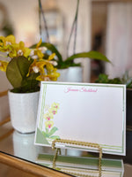 Orchid Conservatory Flat Notecards