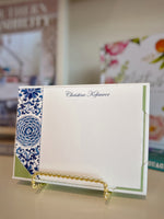 Indigo Garden Flat Notecards
