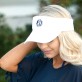 Monogrammed Twill Visor