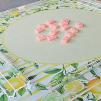 Fruit Stand Citrus Mahjong Mat