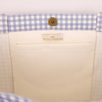 Blue & White Gingham Classic Tote