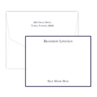 Highland - Raised Ink Flat Correspondence Card
