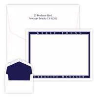 Railroad Chesapeake Card - Raised Ink