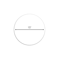 Round Acrylic Placemat