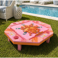 Bams & Bubbly Mahjong Anywhere Floating Convertible Table & Tile Set