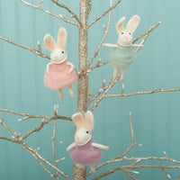 Debutante Bunny Ornament