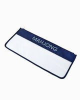 Navy Bamboo Mahjong Bag