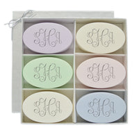 Signature Spa Monogram Soap - 6 Bar Gift Set