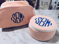 Monogrammed Traveler Bag