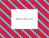 Repp Tie Folded Notes (4 Colors)