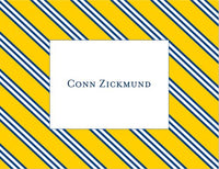 Repp Tie Folded Notes (4 Colors)