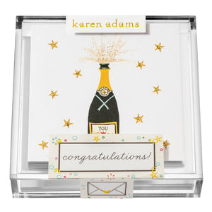Congratulations Champagne Gift Enclosures